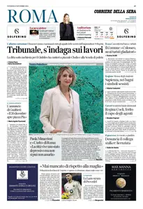 Corriere della Sera Roma - 15 Novembre 2024