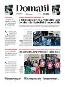 Domani - 25 Settembre 2024