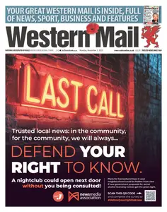 Western Mail - 3 November 2025