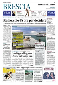 Corriere della Sera Brescia - 27 Giugno 2025