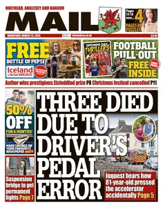Bangor & Holyhead Mail - 13 August 2025