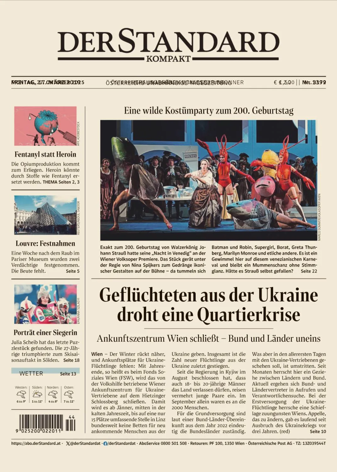 Der Standard Kompakt - 27 Oktober 2025