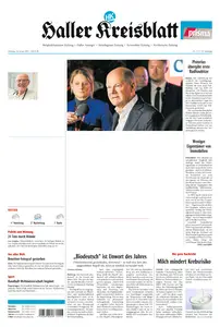 Haller Kreisblatt - 14 Januar 2025