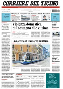 Corriere del Ticino - 23 Ottobre 2025