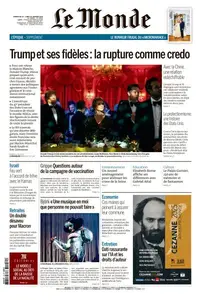 Le Monde du Dimanche 19 et Lundi 20 Janvier 2025