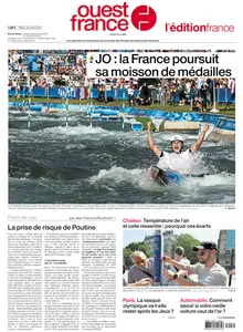 Ouest-France Édition France - 30 Juillet 2024