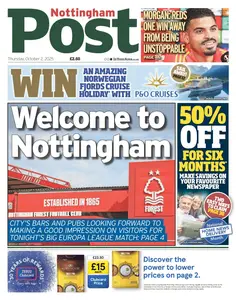 Nottingham Post - 2 October 2025