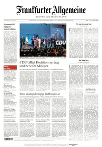 Frankfurter Allgemeine Zeitung  - 29 April 2025