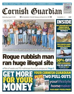 Cornish Guardian Newquay - 27 August 2025