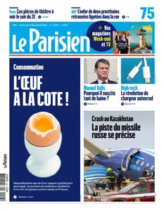 Le Parisien du Vendredi 27 Décembre 2024