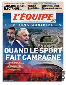 L’equipe du Mardi 10 Mars 2026