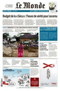 Le Monde du Mercredi 3 Décembre 2025