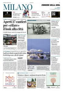 Corriere della Sera Milano - 12 Agosto 2024