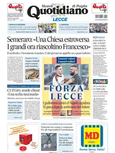 Quotidiano di Puglia Lecce - 3 Maggio 2025