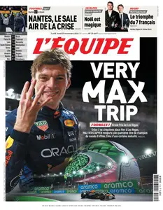 L’equipe du Lundi 25 Novembre 2024