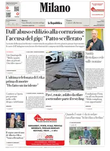 la Repubblica Milano - 2 Agosto 2025