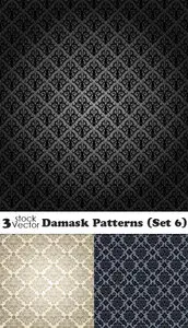 Vectors - Damask Patterns (Set 6)
