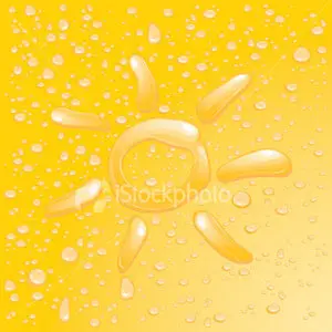 Vector dew effect sun pattern