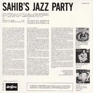 Sahib Shihab - Sahib's Jazz Party (1963) {2009 Japan MiniLP HQCD Remaster}