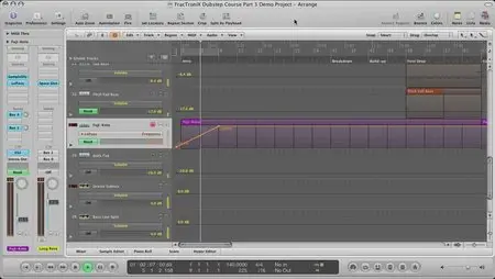 FracTroniX: Dubstep Beat Production in Logic - Part 3