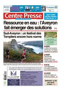 Centre Presse Aveyron - 23 Octobre 2023