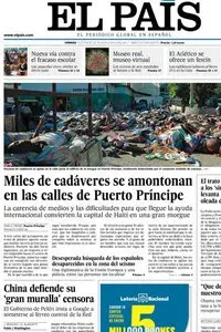 El País. 15 Enero