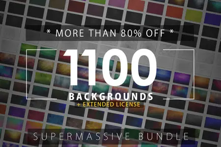 CreativeMarket - 1100 Backgrounds BUNDLE