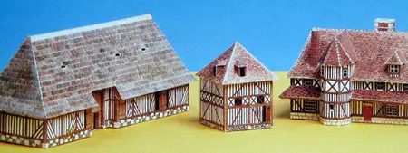 Detailed Architectural Paper Model (N°07) 