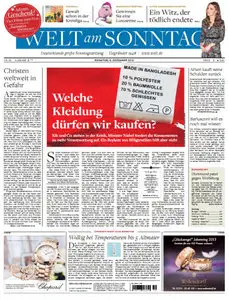 Die Welt am Sonntag 09 Dezember 2012