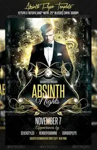 GraphicRiver Absinth Flyer Template