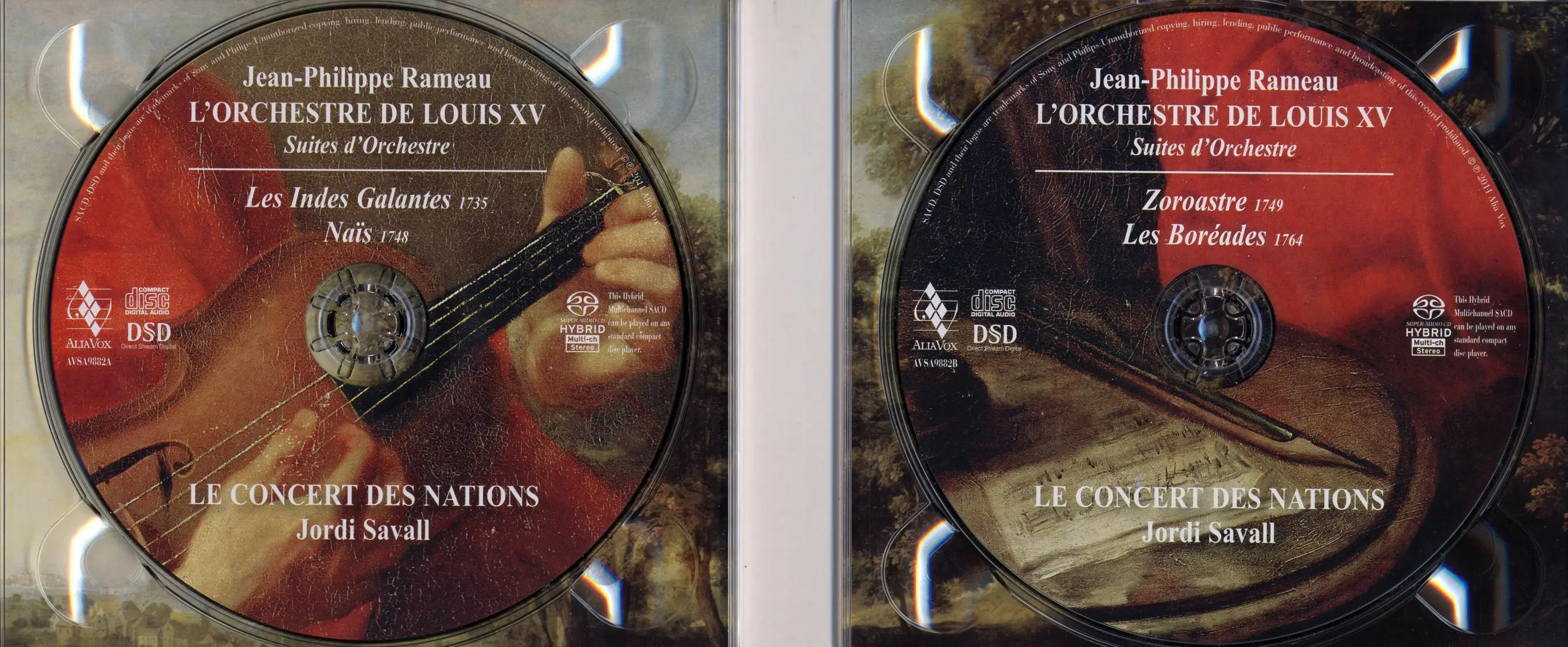 Jordi Savall - Jean-Philippe Rameau - L'Orchestre de Louis XV (2011) {2CD Set Alia Vox AVSA 9882A+B}