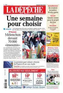 La Dépêche du Midi du Lundi 17 Avril 2017