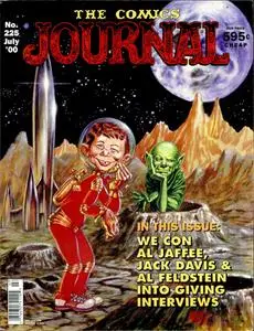 Comics Journal 225 2000-07 Al Jaffee, Jack Davis, Al Feldstein W