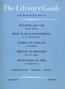 New Humanist - The Literary Guide, March 1952