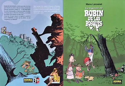 Manu Larcenet - La leyenda de Robin de los Bosques