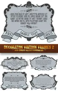 Stock Vector - Decorative Vintage Frames 2