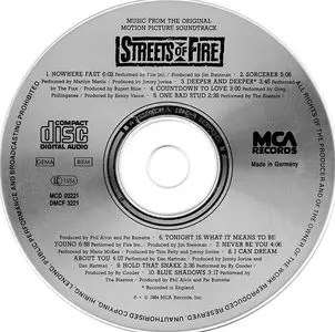 VA - Streets of Fire: Music From The Original Motion Picture Soundtrack (1984)