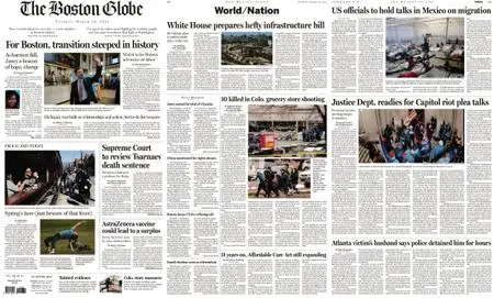 The Boston Globe – March 23, 2021