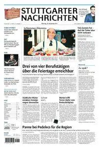 Stuttgarter Nachrichten Blick vom Fernsehturm - 19. Dezember 2017