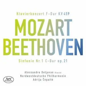 Alessandro Deljavan - Mozart: Piano Concerto No. 19 in F Major, K. 459 - Beethoven: Symphony No. 1 in C Major, Op. 21 (2021)