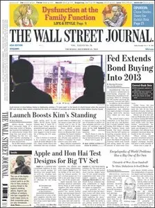The Wall Street Journal - 13 December 2012 (Asia)