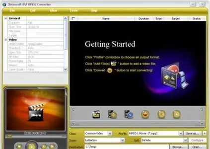 3herosoft AVI MPEG Converter 3.2.3.0622