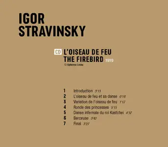 Stravinsky - L’Oiseau de Feu, Le Sacre du Printemps (performed by Tugan Sokhiev) [CD+DVD] (2012) {Naive}