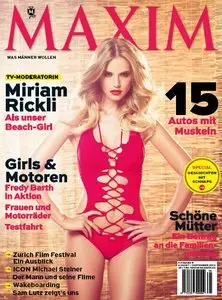 Maxim Schweiz - August/September 2013 (True PDF)