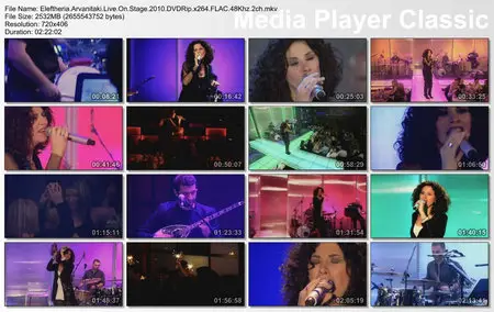 Eleftheria Arvanitaki - Prosopo me Prosopo [Live On Stage] 3CD + DVD (2010)