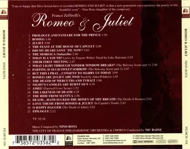 Prague Philharmonic Orchestra, Nic Raine - Nino Rota: Franco Zeffirelli's Romeo & Juliet (1968) [Re-Recording 2002]