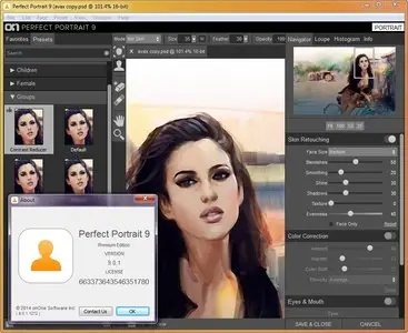 OnOne Perfect Portrait 9.0.1.1272 Premium Edition (Win/Mac)