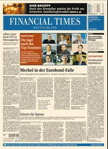 Financial Times Deutschland vom 15 August 2011