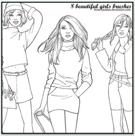 Girls Brushes