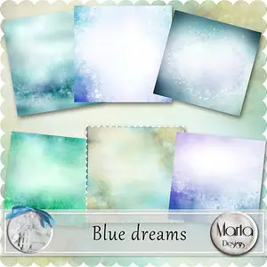 Scrap Kit: Blue Dreams